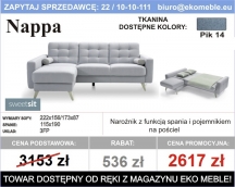 Gala - Nappa 3FP z funkcją spania i pojemnikiem